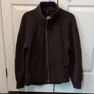 Scuba Oversized Funnel-Neck Full Zip